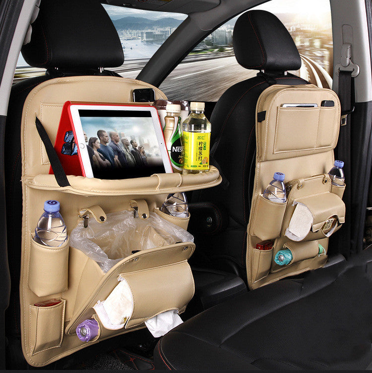 How can I organize my car interior quickly?