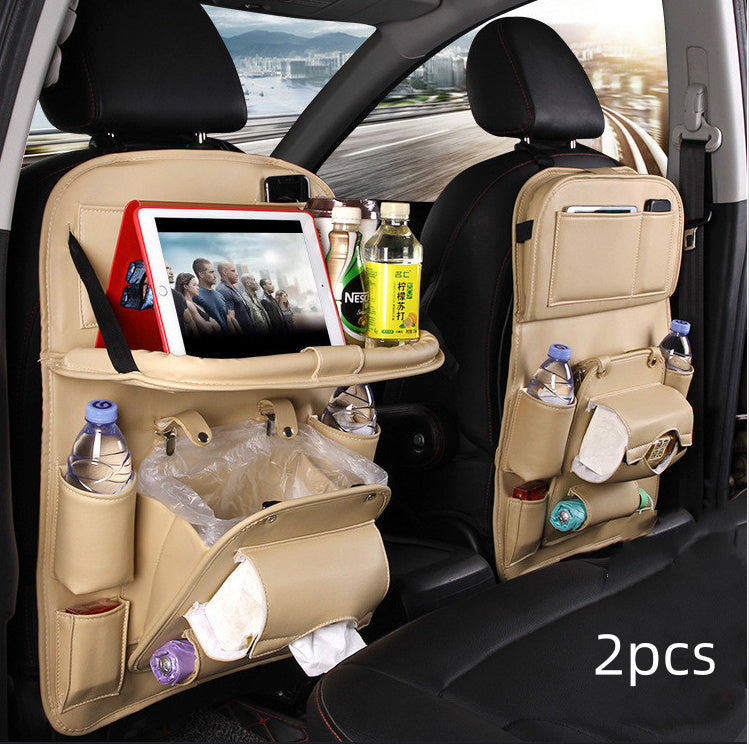 How can I organize my car interior quickly?